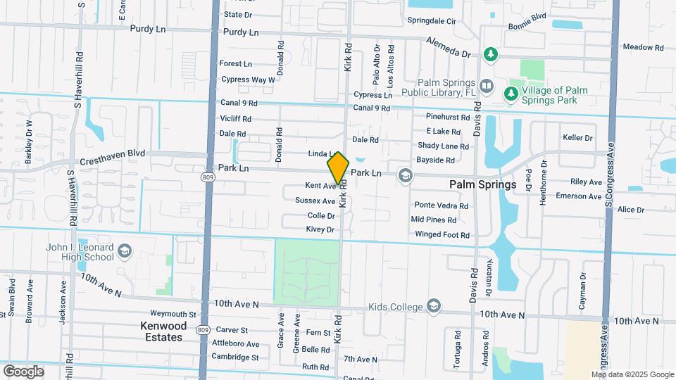 4020 Kent Ave-Unit -B Map and Location Details