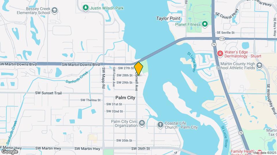 2829 SW Cornell Ave Map and Location Details