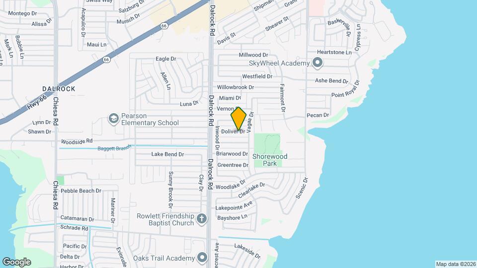 8906 Doliver Dr Map and Location Details