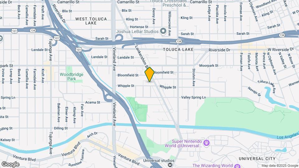 10823 Whipple St Map and Location Details