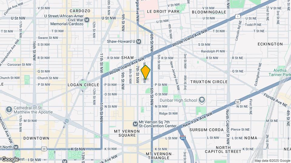 1507 Marion St NW Map and Location Details