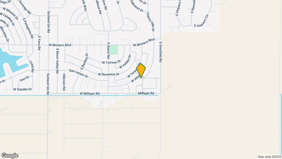 15902 S Cherry Hills Dr Map and Location Details