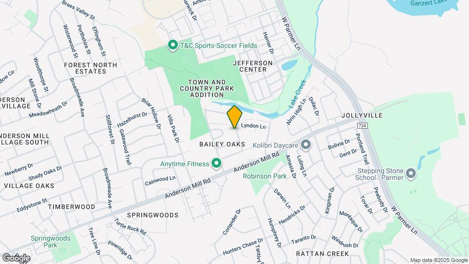 13320 Water Oak Ln Map and Location Details