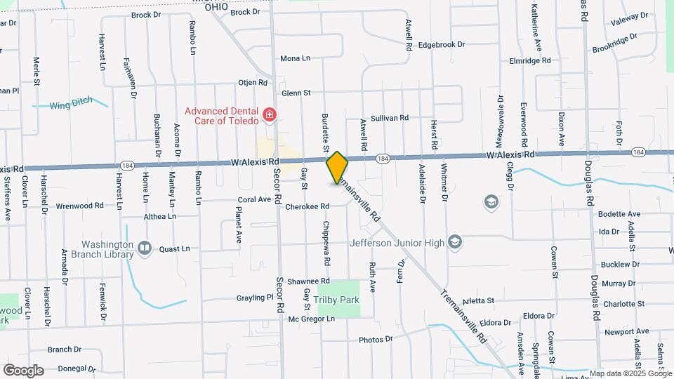3141 Tremainsville Rd Mapa y Detalles de la Ubicación