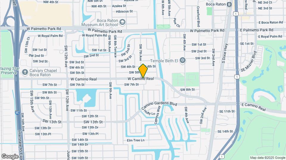 698 W Camino Real Map and Location Details