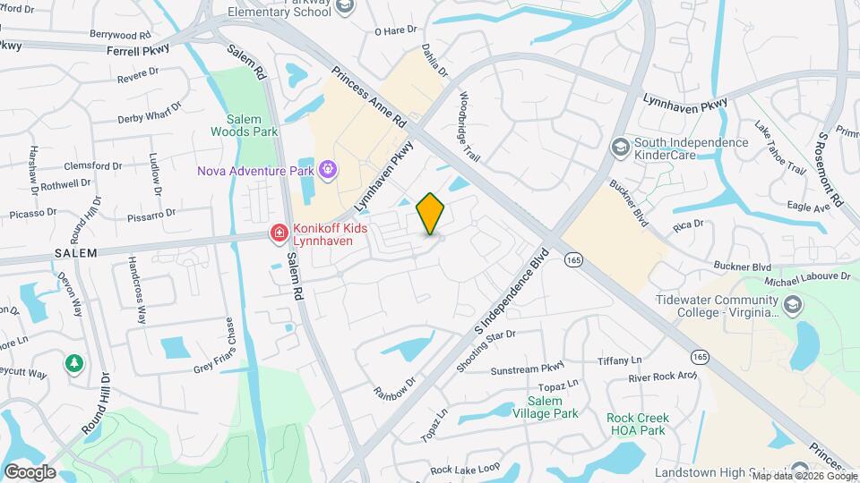 1752 Halesworth Ln Map and Location Details