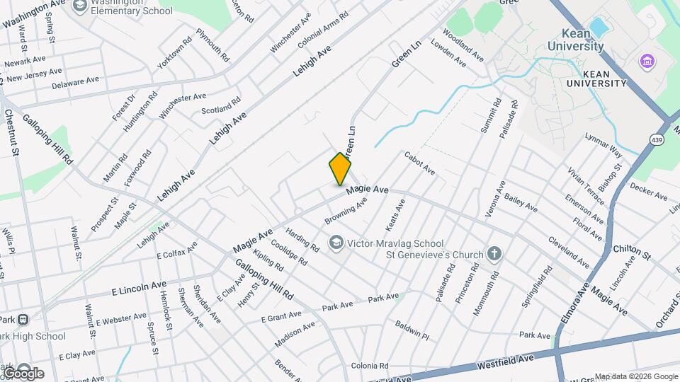 1141 Magie Ave, Unit 2nd floor Map and Location Details