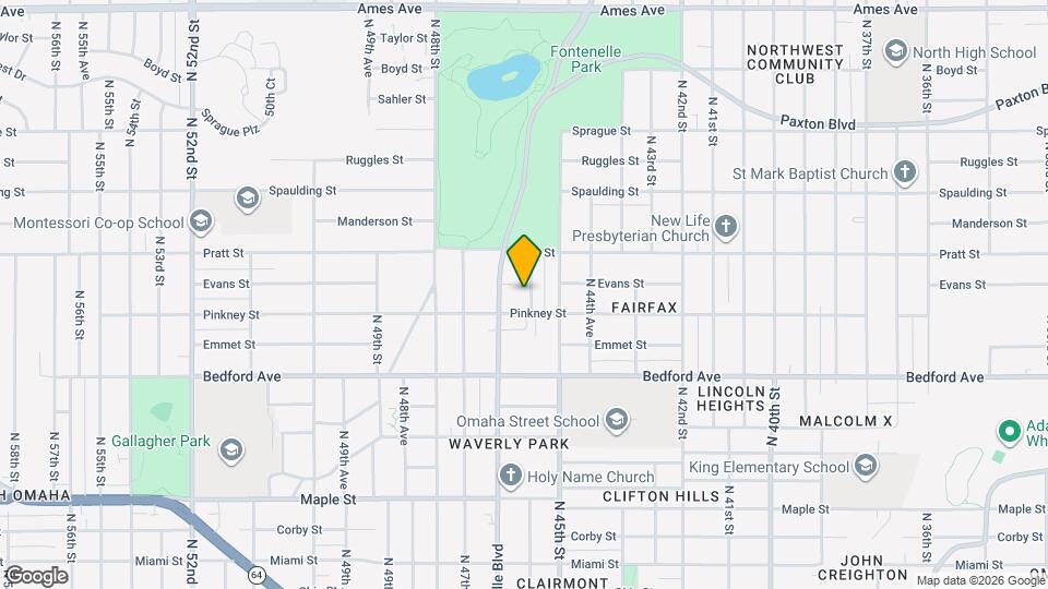 3514 N 45th Ave Map and Location Details