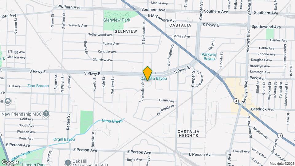 1903 S Pkwy E Map and Location Details