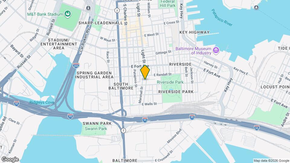 1628 Light St Map and Location Details