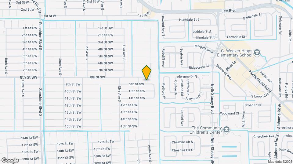 2512 9th St SW Map and Location Details