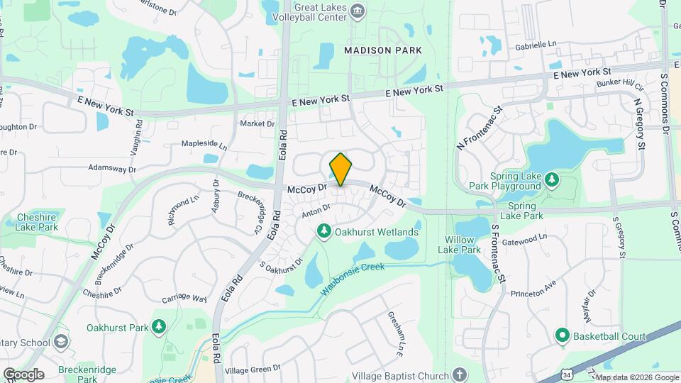 3186 Anton Dr Map and Location Details