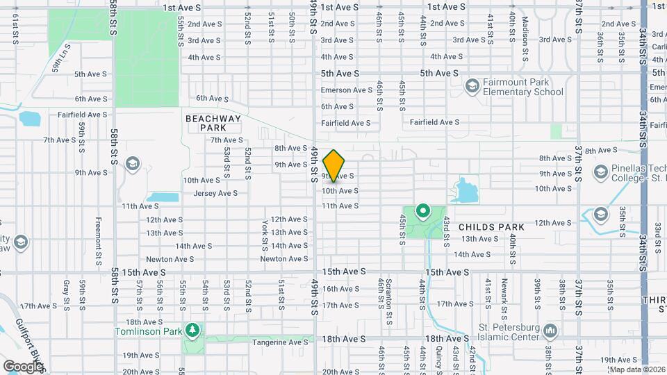 4801 10th Ave S Map and Location Details