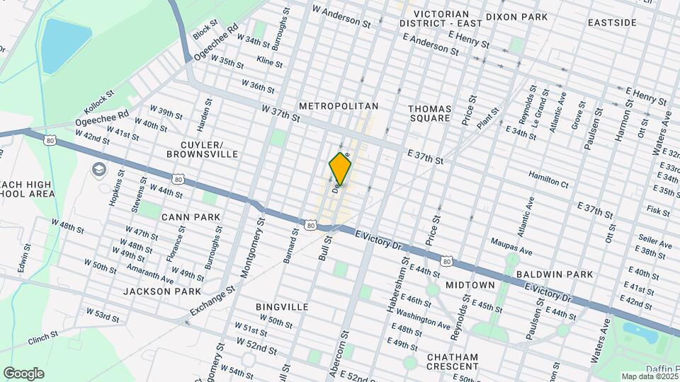 2407 Bull St Map and Location Details