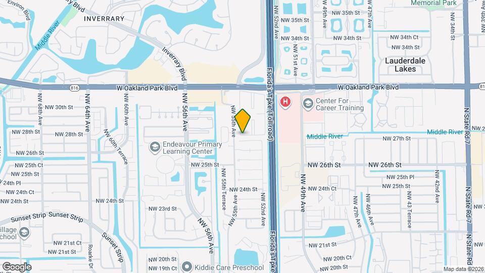 5407 NW 27th St Map and Location Details