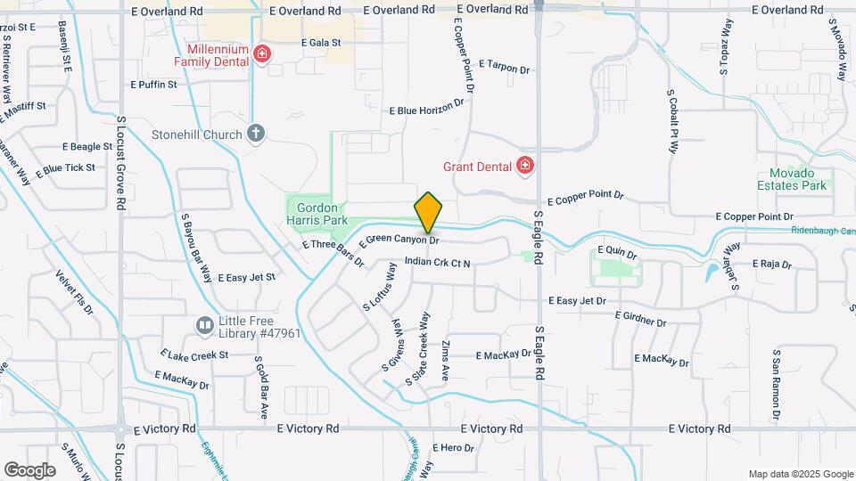 4036 S Slate Creek Ave Map and Location Details