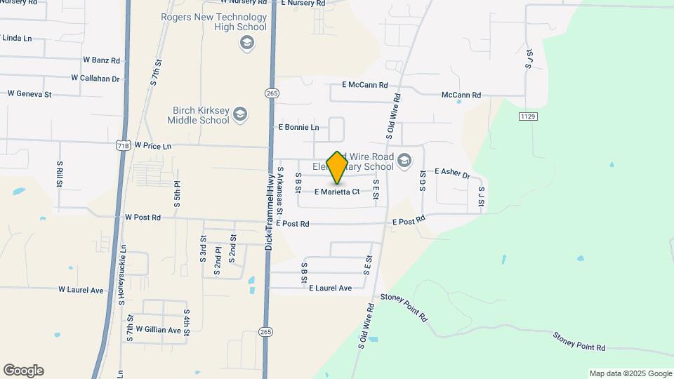 319 E Marietta Ct Map and Location Details