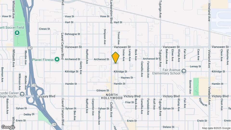 6633 Troost Ave Map and Location Details