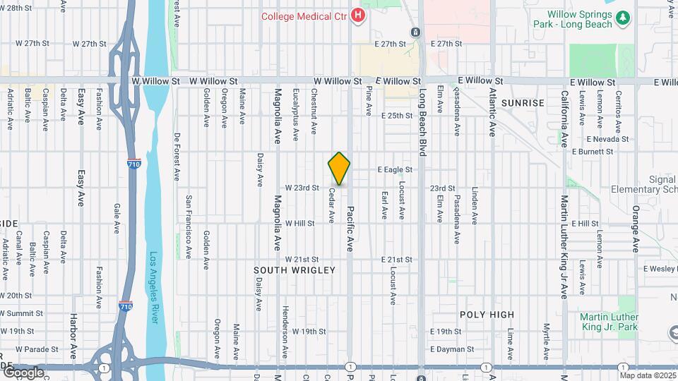 216 W 23rd St Map and Location Details