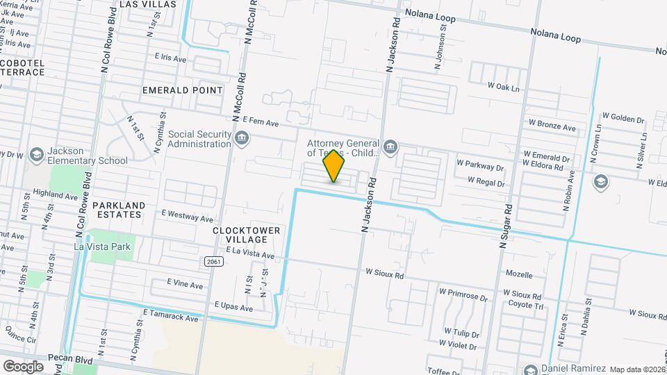 1304 E Camellia Ave Mapa y Detalles de la Ubicación