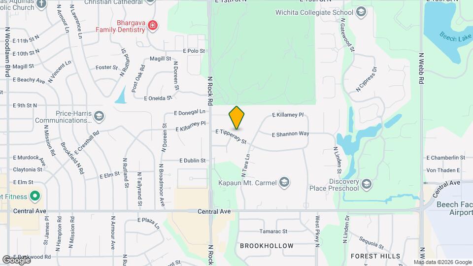 8200 E Tipperary St Map and Location Details