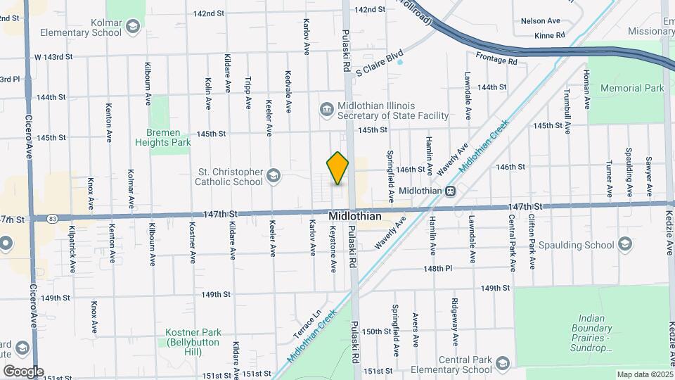 14633 Keystone Ave, Unit Midlothian Unit Map and Location Details