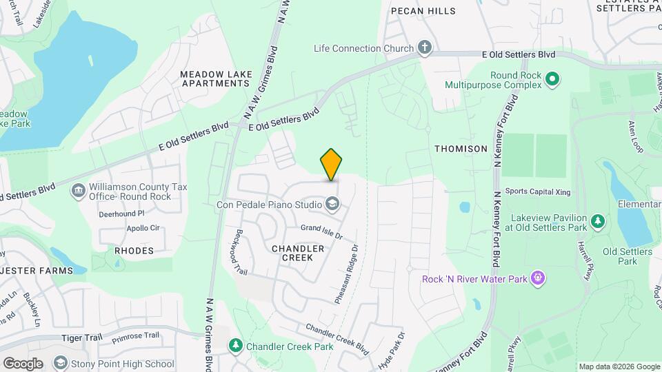 228 Chandler Crossing Trail Map and Location Details
