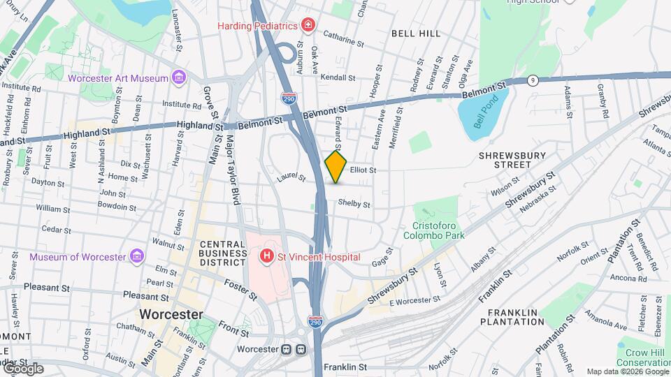 45 Laurel St Map and Location Details