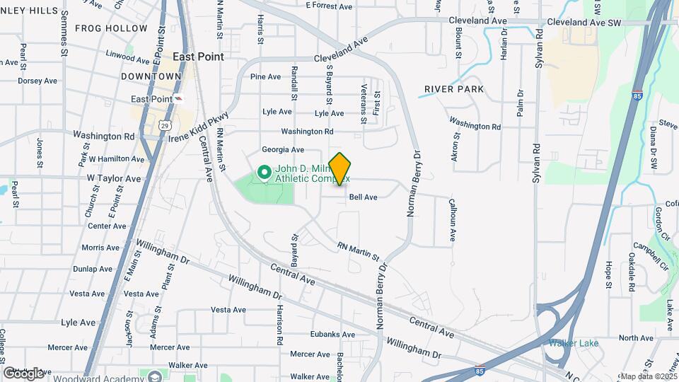 1281 Bell Ave Mapa y Detalles de la Ubicación