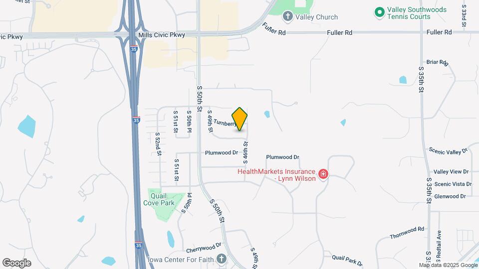 4631 Timberline Dr Map and Location Details
