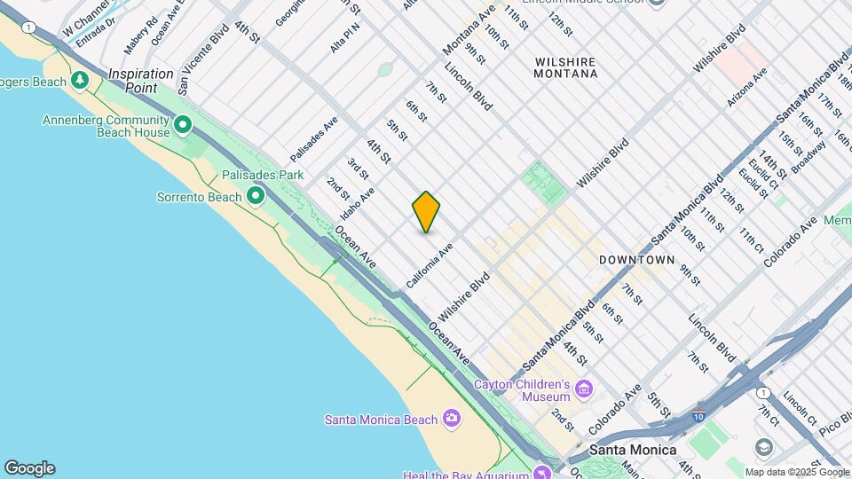 1036 3rd St Map and Location Details