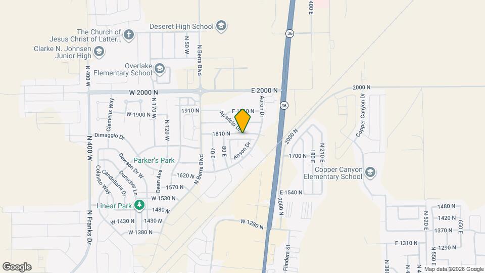 154 Aparicio Dr Map and Location Details