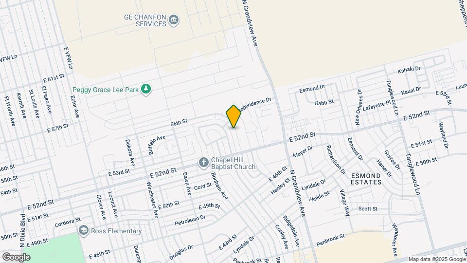 5401 Constitution Ave Map and Location Details