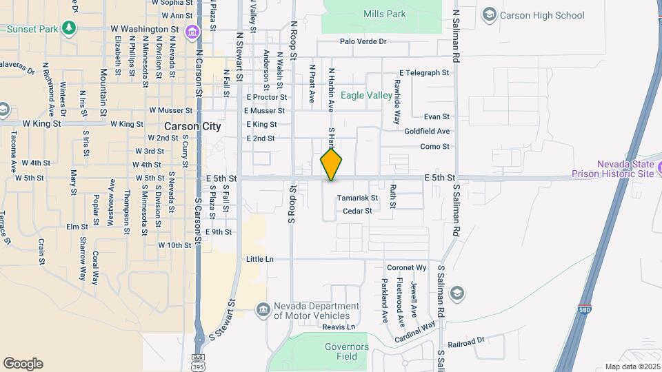 919 E 5th St Map and Location Details