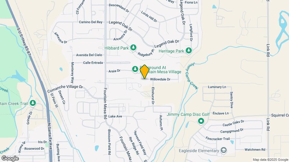 7317 Willowdale Dr Map and Location Details
