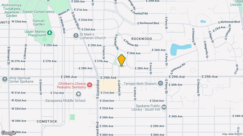 2407 S Garfield St Map and Location Details