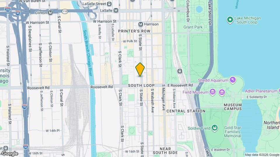 1153 S Plymouth Ct Map and Location Details