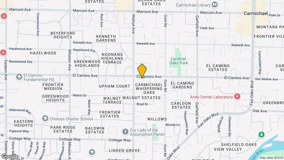Blairwood Condominiums Map and Location Details