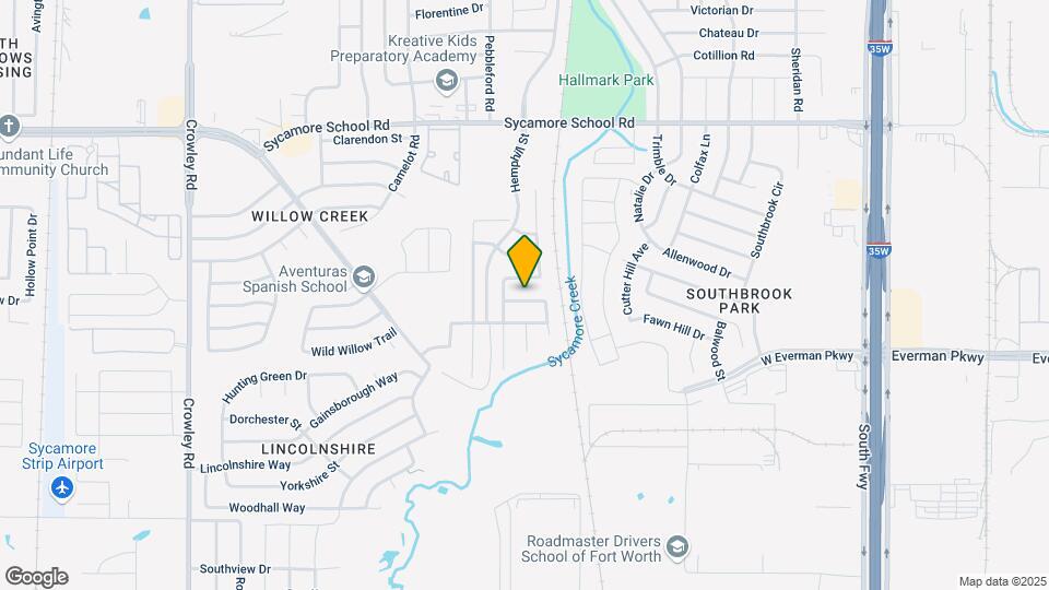 8317 Whispering Willow Ln Map and Location Details