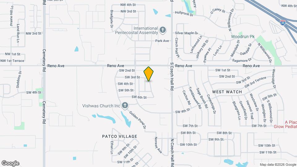 417 Choctaw Gate Dr Map and Location Details