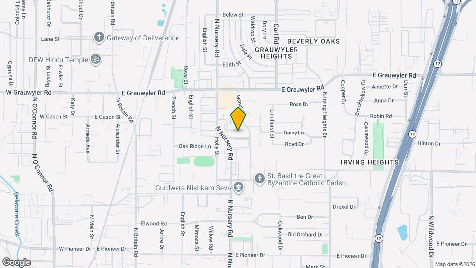 1017-1019 Mullins St Map and Location Details