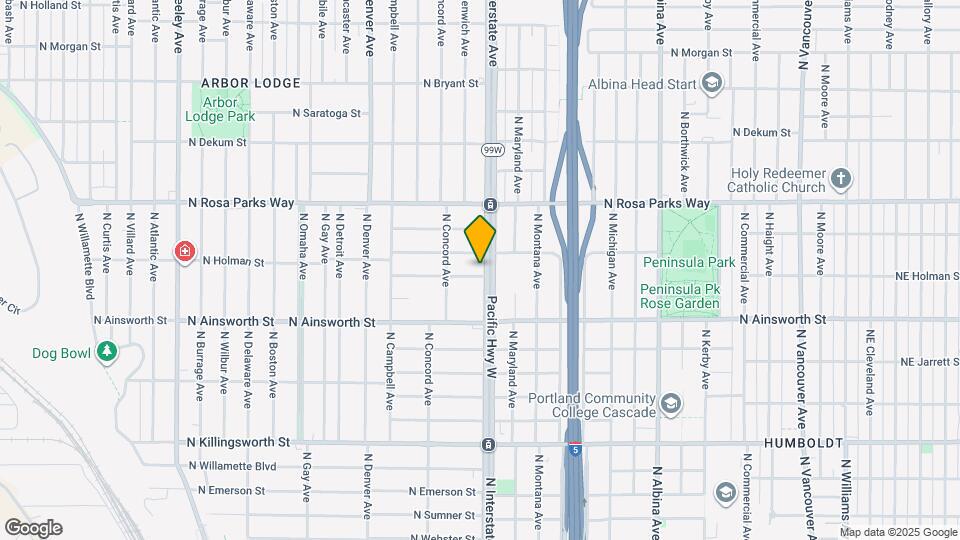 1507 N Colfax St-Unit -1507 Map and Location Details