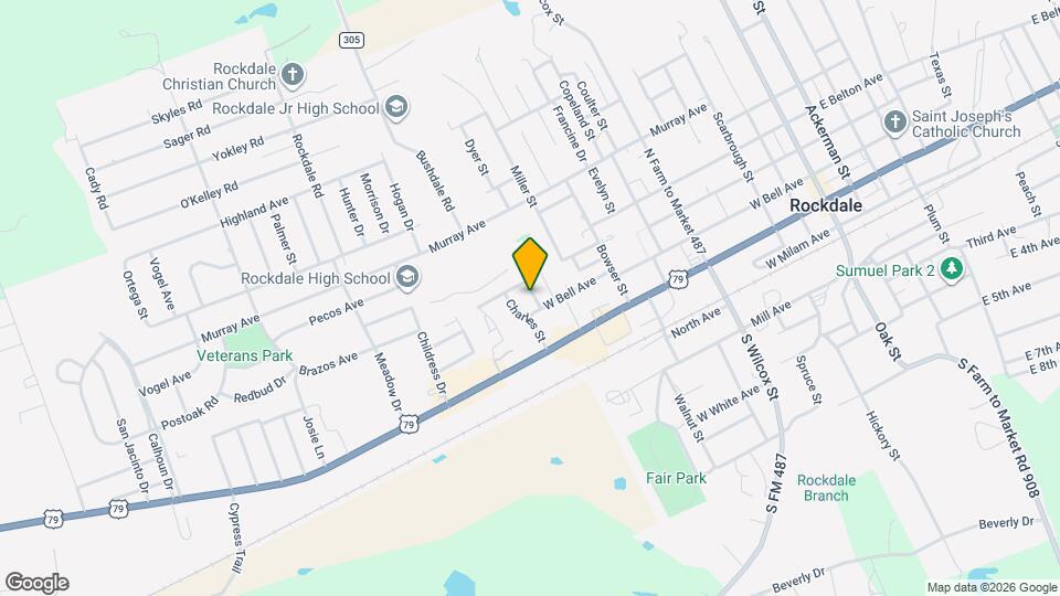 313 Mary St Map and Location Details