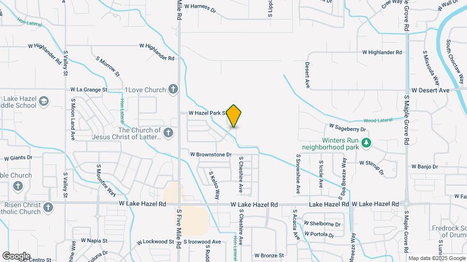 5700 S Summit Creek Way Map and Location Details