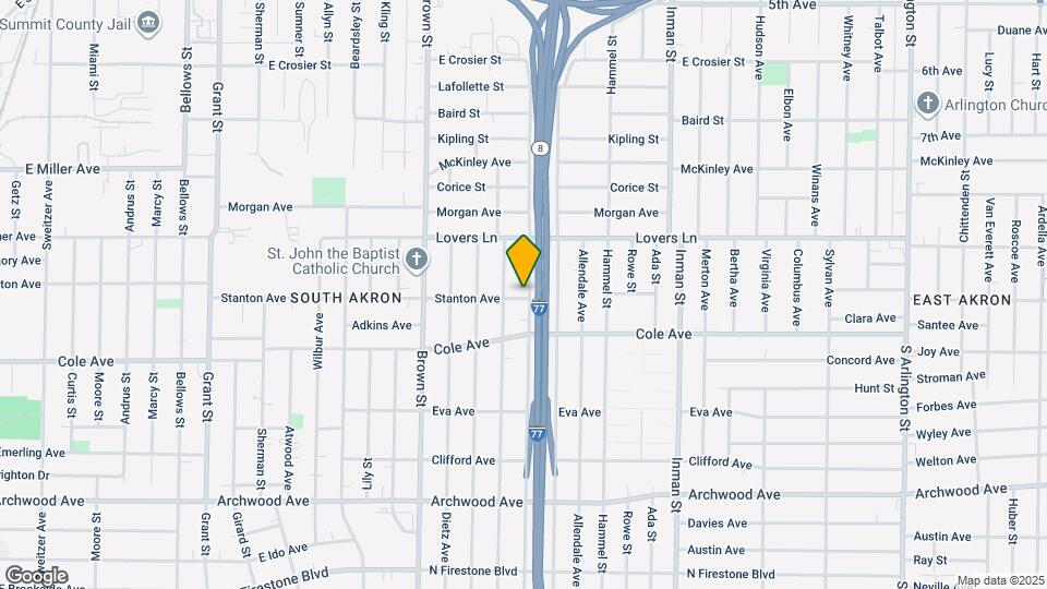 1040 Burkhardt Ave Map and Location Details