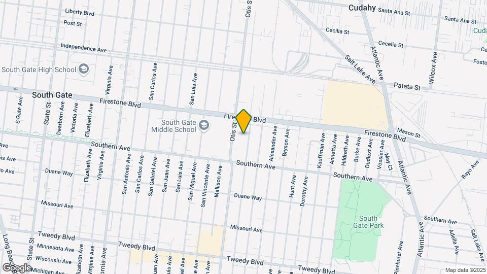 8941 McNerney Ave Map and Location Details