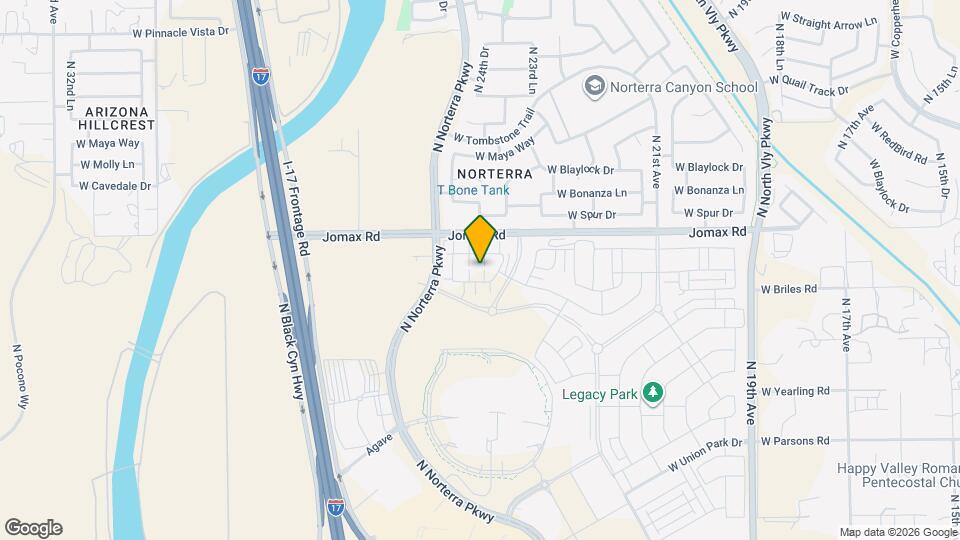 2436 W Maximo Wy Map and Location Details