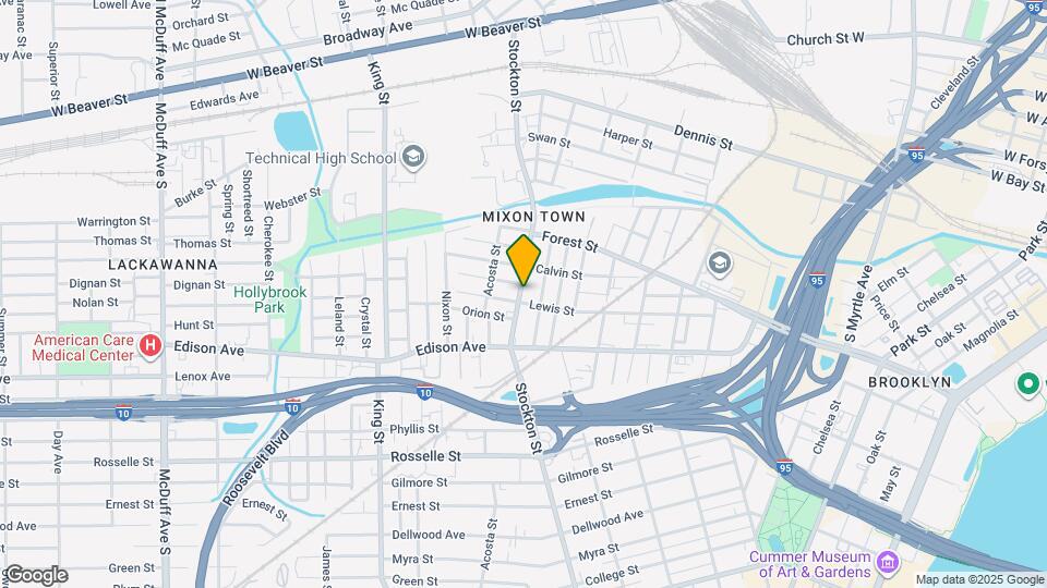 345 Stockton St Map and Location Details