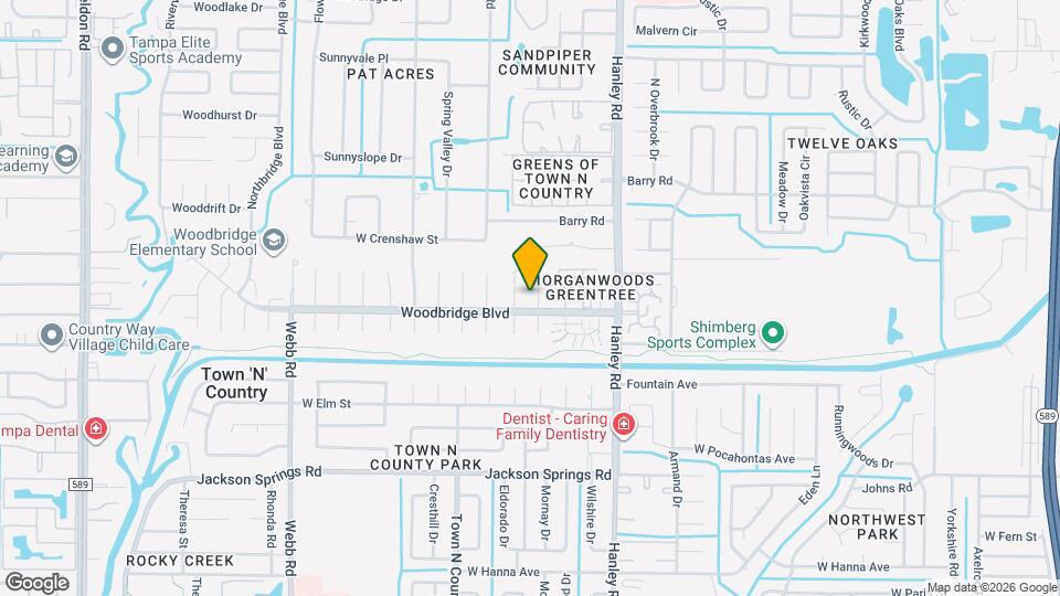 7104 Hazelwood Ct Map and Location Details