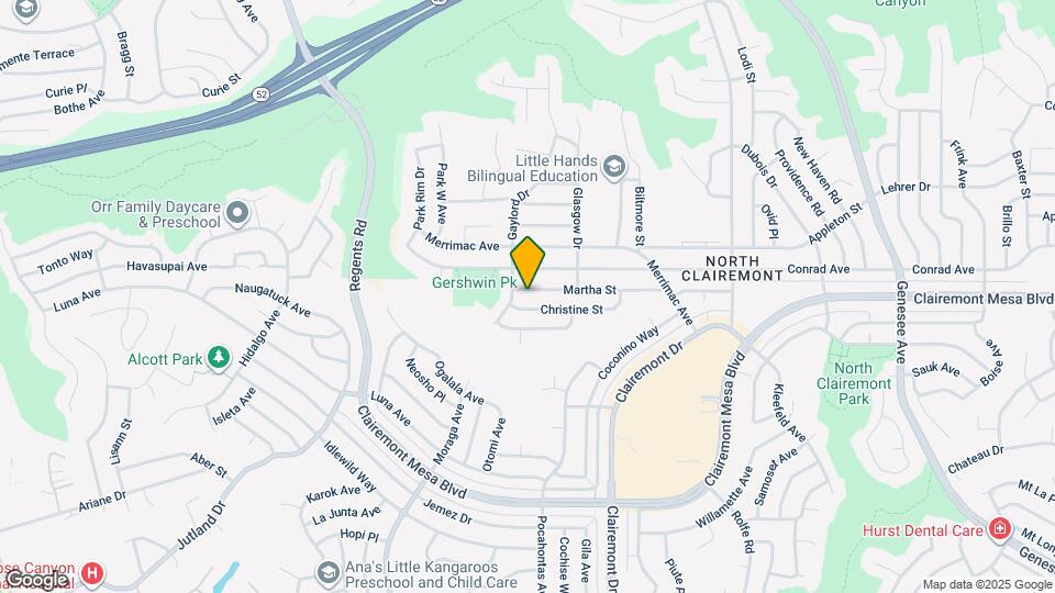 3617 Martha St Map and Location Details